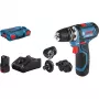 Bosch GSR 12V-15 FC Professional 1300 RPM kiirkinnitus 600 g Must, Sinine