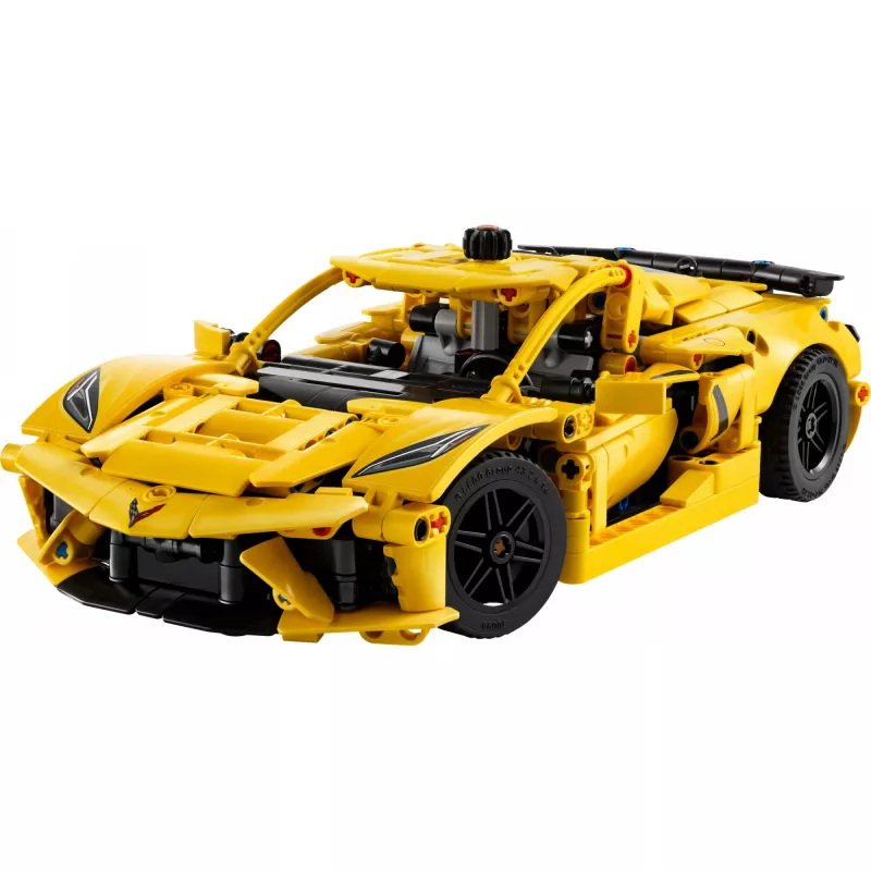LEGO Technic Corvette Stingray 42205 2-in-1 kabriolett ja kupee mudel, 732 tükki, 80×270×140 mm