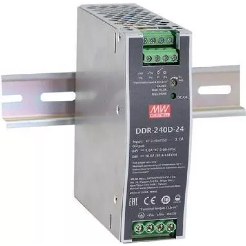 Toiteadapter MEAN WELL DDR-240D-48 240W 48V Sisend 67.2-154V