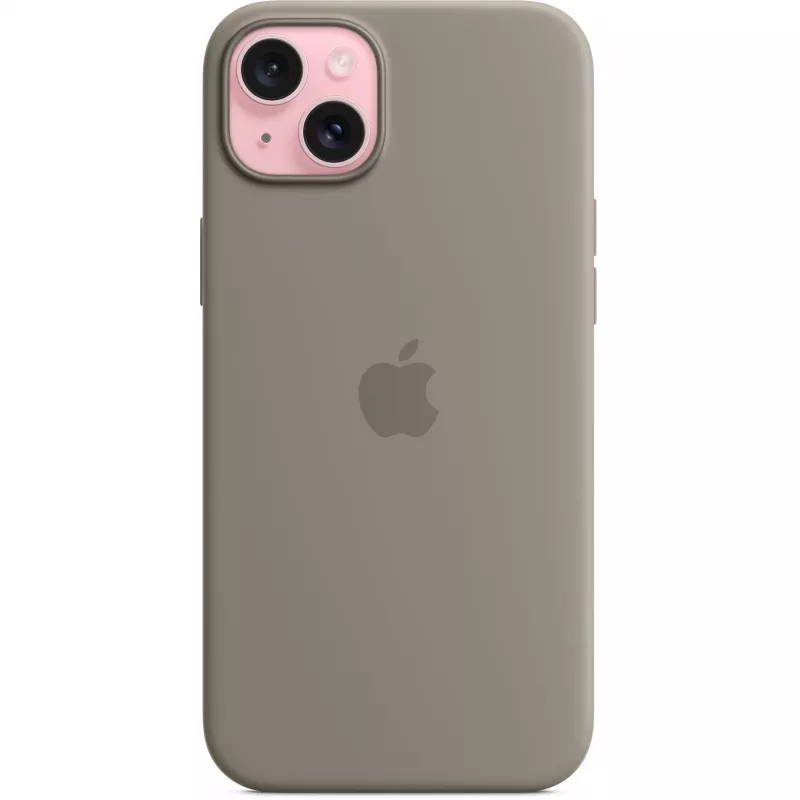Silikoonümbris Apple iPhone 15 Plus MagSafe Clay kate