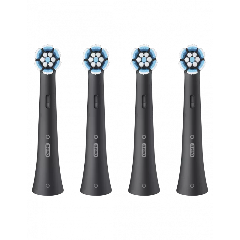 Oral-B iO Gentle Care asendusharjapead, must, 4 tk