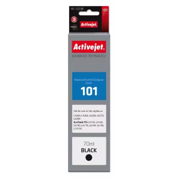 Activejet AE-101BK tint (asendus Epson 101; Supreme; 70 ml; must)
