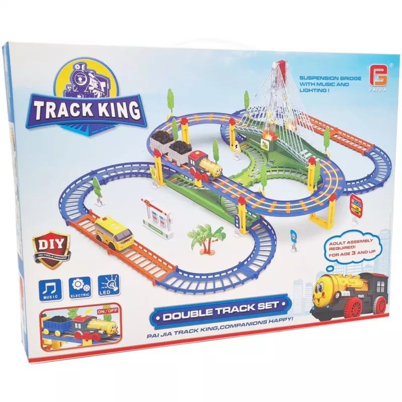Elektrirongirada King Extralink lastele, veduri ja patareitoitel autoga