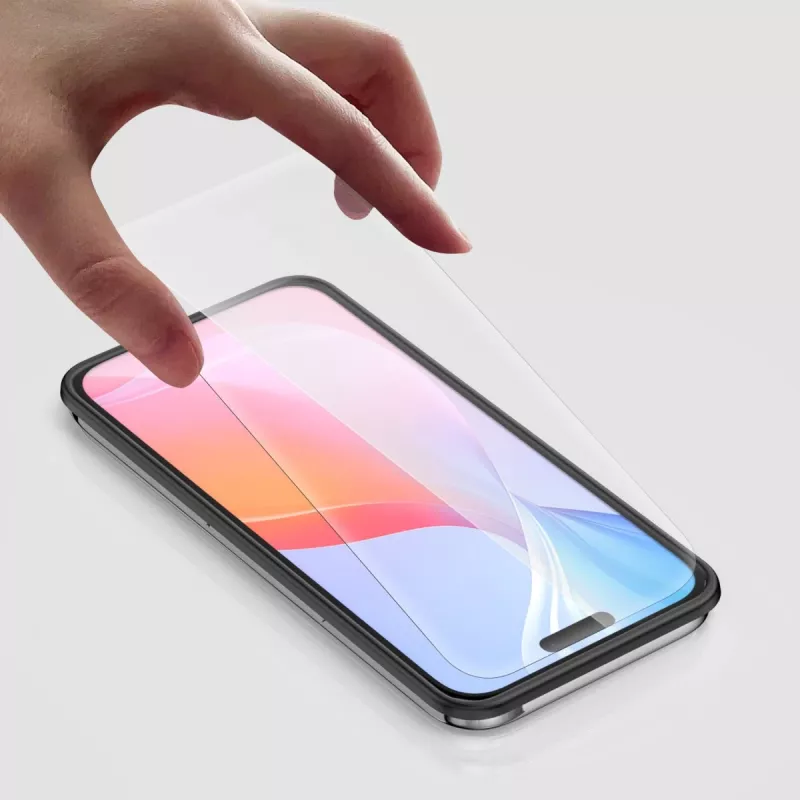 4smarts Second Glass koos monteerimisraamiga Apple iPhone 16 Plus jaoks