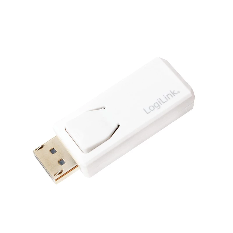 Kaabli soovaheti LogiLink CV0100 DisplayPort HDMI-le, valge