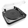 Rihmajamiga audio plaadimängija Lenco LBT-120BK Must Poolautomaatne