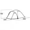 Easy Camp Setesdal 4 roheline kuppel-iglu telk
