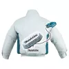 Makita | Juhtmeta ventileeritav jope, valge, L