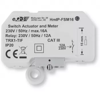 eQ-3 AG Homematic IP HmIP-FSM16 - lülitusajam - traadita