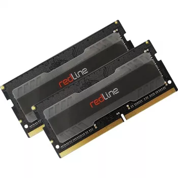 SO-DIMM 16 GB DDR4-3200 (2x 8 GB) Dual-Kit, mälu must, MRA4S320NNNF8GX2, Redline, INTEL XMP