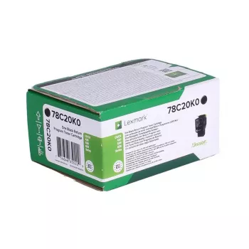 Lexmark 78C20K0 toonerikassett 1 tk Originaal Must