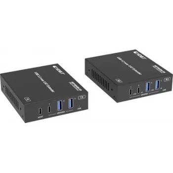 SpeaKa Professional SP-USBE-820 7+1 pordiga KVM-pikendaja arvuti kaudu juhitav must (SP-13472864)