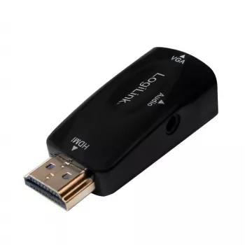 LogiLink CV0107 Kaabliadapter HDMI VGA Must (CV0107)