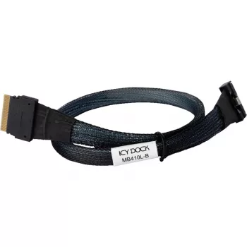 Icy Dock MB410L-B Serial Attached SCSI (SAS) kaabel 0,5 m must