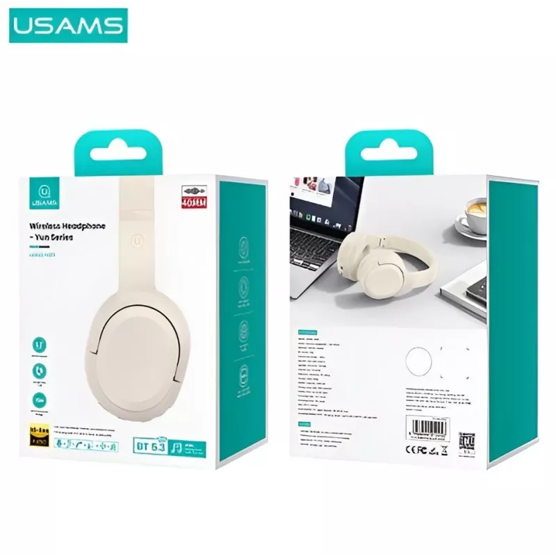 Bluetooth-kõrvaklapid Usams Yun Series TDLYEJYX02 Beež