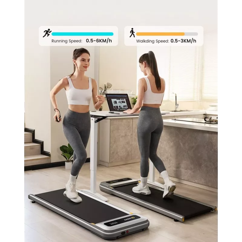 Jooksulint UREVO U1 Pro — mootor 2.25 hj, kiirus 1–6 km/h, jooksuala 420×1200 mm, maksimaalne kasutaja kaal 120 kg
