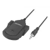 Klambriga mikrofon NATEC NMI-1352, juhtmega 3,5 mm, tundlikkus -58 dB, 50–16000 Hz, 1,8 m kaabel, 20 g