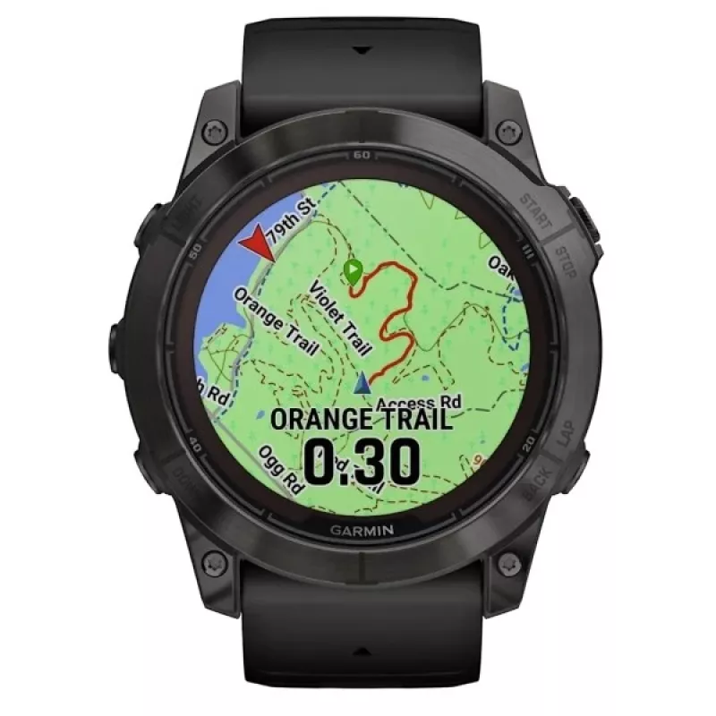 Nutikell GARMIN fēnix 7X Pro 51 mm, 1,4 tolli (3,56 cm) MIP 280×280, puutetundlik, Wi‑Fi, GPS, 32 GB, must
