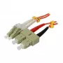 Synergy 21 S216729 Fiiberoptiline kaabel 1 m LSZH OM2 2x LC 2x SC Oranž (S216729)