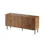 Kummut cama meble JUNGLE 152x40.5x74.5 cm — tamm wotan, mustad jalad, puitlaastplaat