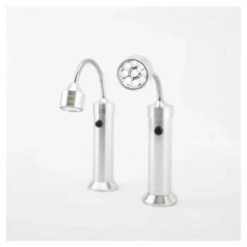 Grillivalgusti RealPower 495550 — roostevaba teras, aku AAA, komplekt 2 tk väligrillile