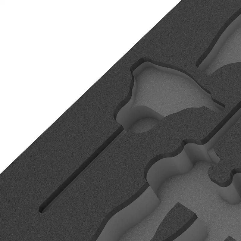 Vahtplastist sisu Wera 9813 kuuskantkruvikeerajate komplektile — tühi, must/hall