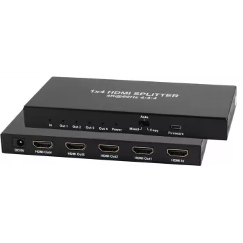 HDMI jaotur ShiverPeaks SP05-10002 1x4 4K 60Hz
