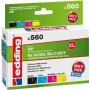 edding printerikassetid EDD-560 must, tsüaan, magenta, kollane, ühildub HP 903XL 3HZ51AE-ga, komplekt