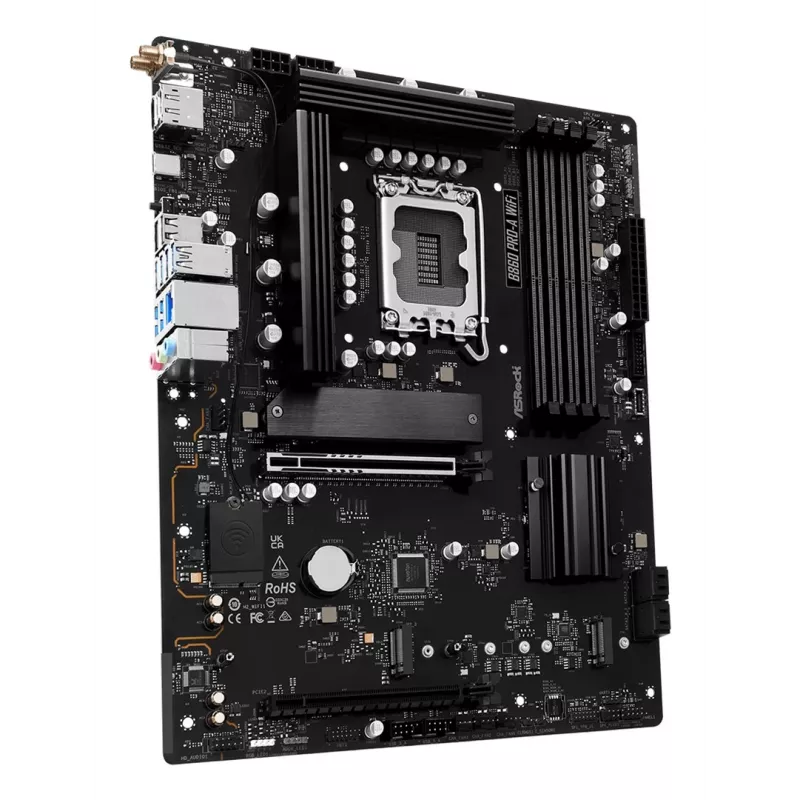 ASRock B860 Pro-A WiFi emaplaat
