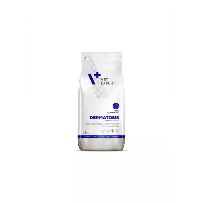 VETEXPERT Veterinaardieet Dermatosis Dog Rabbit & Potato kuiv koeratoit 12 kg