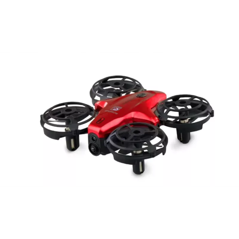 Kaamera-droon Amewi 25324 Mini-droon 300 mAh Must Punane