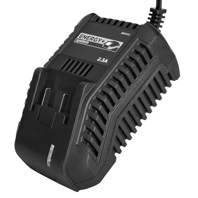 E+ komplekt: trimmer (58G030) + 2 Ah aku + laadija