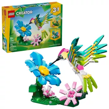 LEGO CREATOR 3 IN 1 31384 Metsloomad: Värviline koolibri