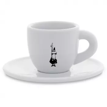 Bialetti Moka tass Istituzionale White, portselan