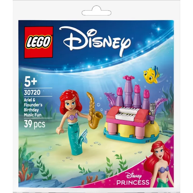 Klotsid Disney 30720 Ariel ja Flora sünnipäevatantsupidu