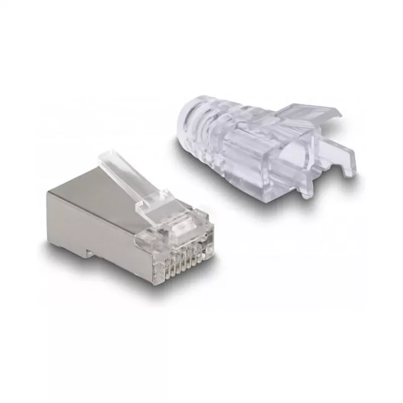 DeLOCK RJ45 modulaarpistik Cat.6 50 tk paindekaitsega