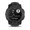Nutikell GARMIN Instinct — 45 mm, 3,05 cm (1,2-tolline) AMOLED 390×390 puuteekraan, 4 GB, GPS, silikoonrihm must, 53 g