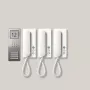 Siedle SET CA 812-3 E/W - juhtmega - roostevaba teras - valge - seinakonsool