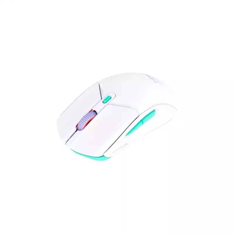 HyperX Pulsefire Haste 2 Core Wls – mängurihiir (valge/roheline/lilla)