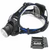 Pealamp ESPERANZA EOT005 — LED Cree T6, 3 W, 600 lm, AA x2, alumiiniumkorpus, veekindel, põrutuskindel, reguleeritav peapael
