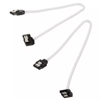 SATA kaabel Corsair CC-8900279 0,3 m must valge