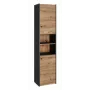 Vannitoa hoiukapp top e shop S40 ANTRATSIIT/ARTISAN, eraldiseisev, 400×300×1700 mm, 6 riiulit, 2 ust