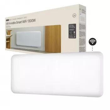 Mill Invisible nutikas WiFi-õliküte PA1300WIFI4 1300 W kuni 19 m² ruumidele Valge IPX4