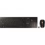 CHERRY DW 9100 õhuke klaviatuur Kaasas hiir Universaalne RF-juhtmevaba + Bluetooth QWERTZ Must