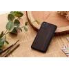 Man and wood telefonikesta iPhone 11 Pro jaoks — eebenpuidust must, tugev kaitsev tagakaas