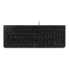 CHERRY KC 1000 klaviatuur Universaalne USB QWERTY Itaalia Must