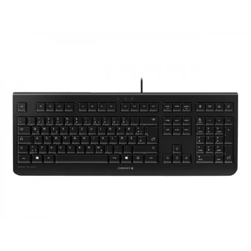 CHERRY KC 1000 klaviatuur Universaalne USB QWERTY Itaalia Must