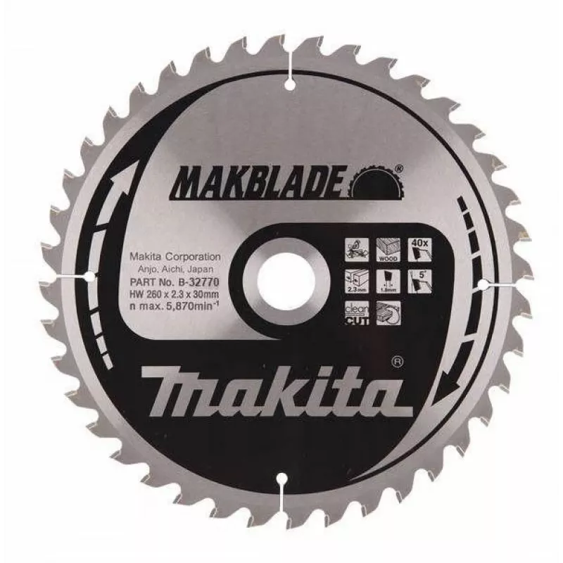 Makita MakBlade ketassaeleht 26 cm 1 tk
