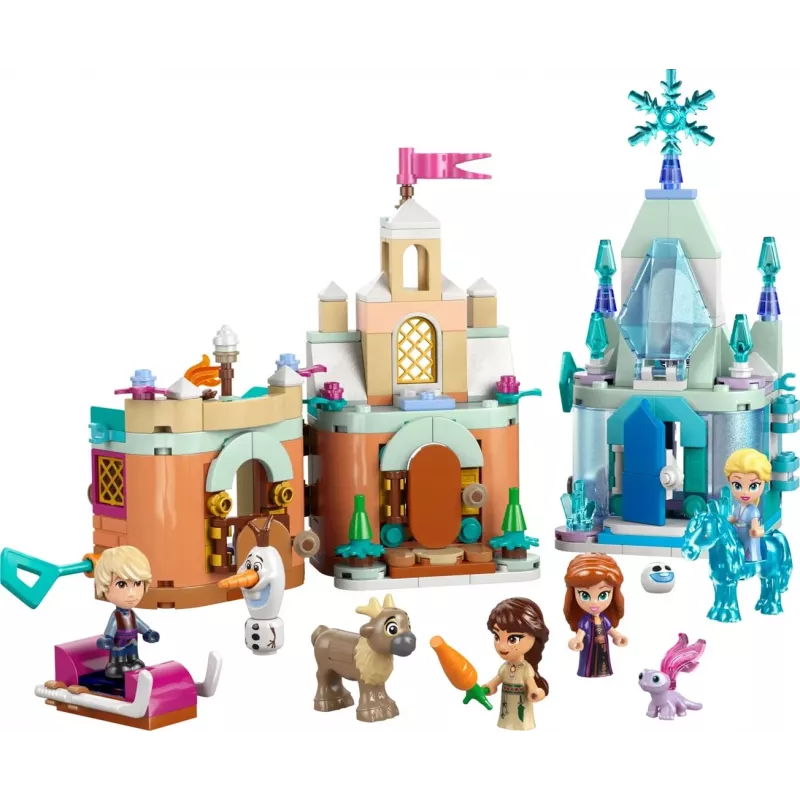 LEGO DISNEY 43278 Mini Arendelle loss ja Elsa jääpalee