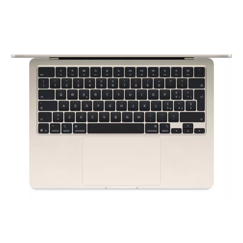 MacBook Air 13, Starlight, M4 (10-CPU/10-GPU), 24GB, 512GB, saksa, 35W Dual USB-C Port toiteadapter, MC6A4D/A